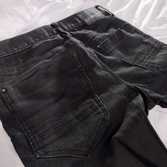 Express Jeans | Express Alec Super Skinny Fit Jeans 30x30 Nwt | Color: Blue - Picture 4 of 7